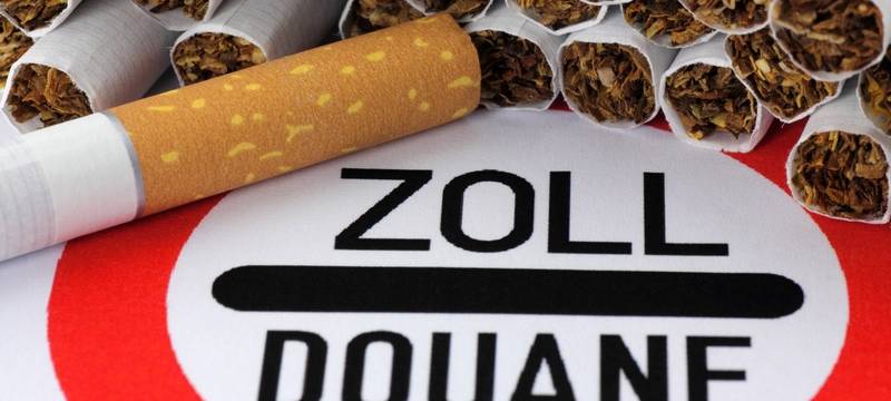 40 Tonnen illegaler Tabak