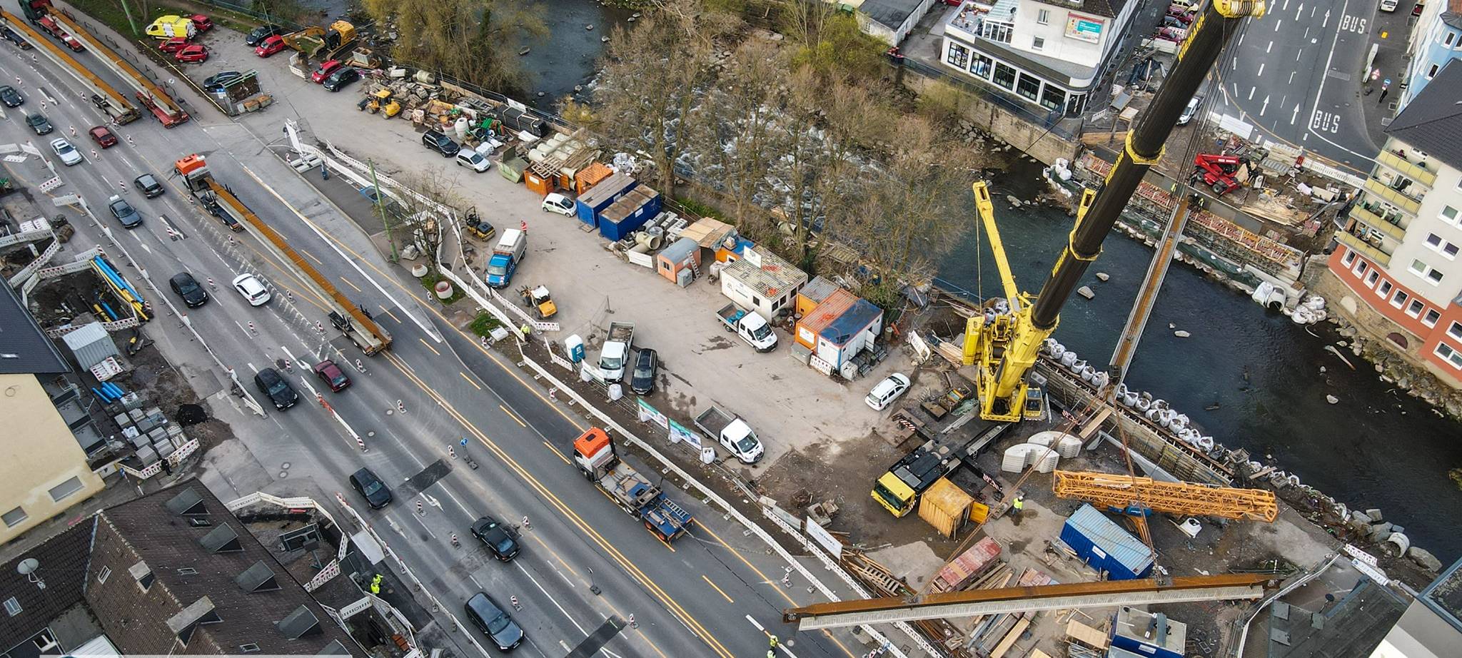 Marktbrücke wird frei gegeben