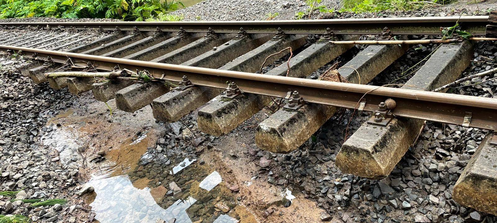 Volmebrücke bei Brügge gesperrt