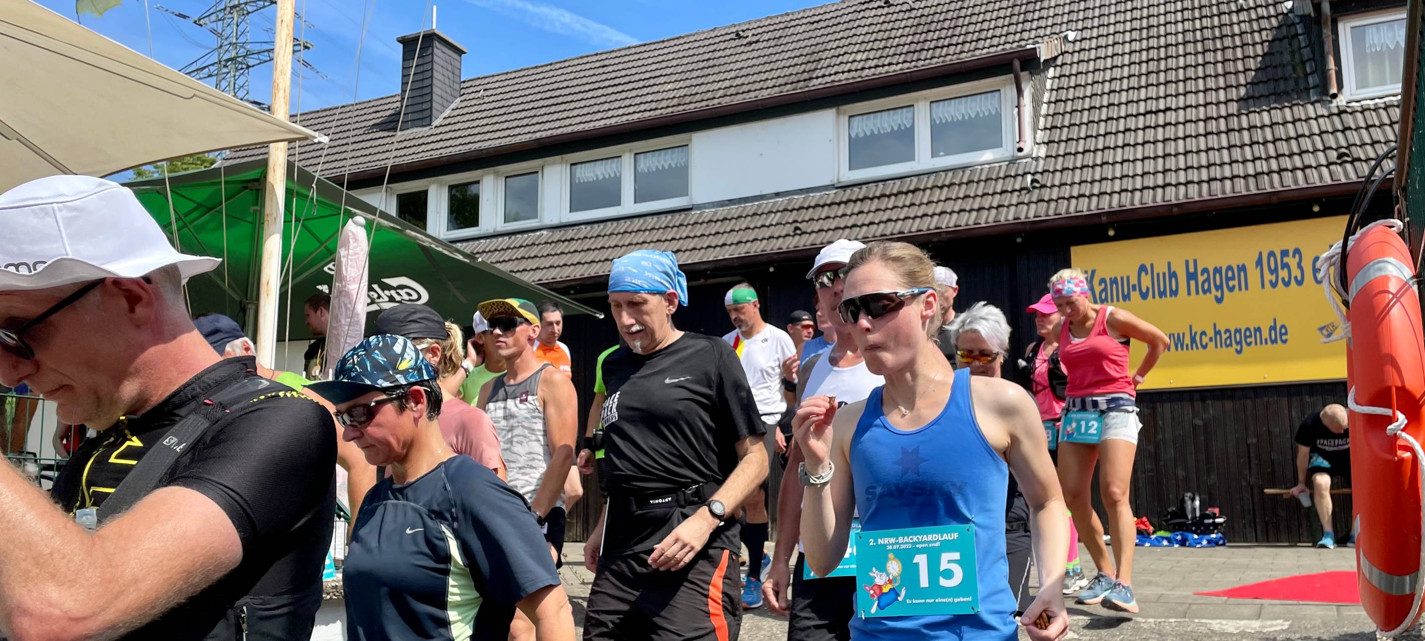 So oft wie möglich um den See