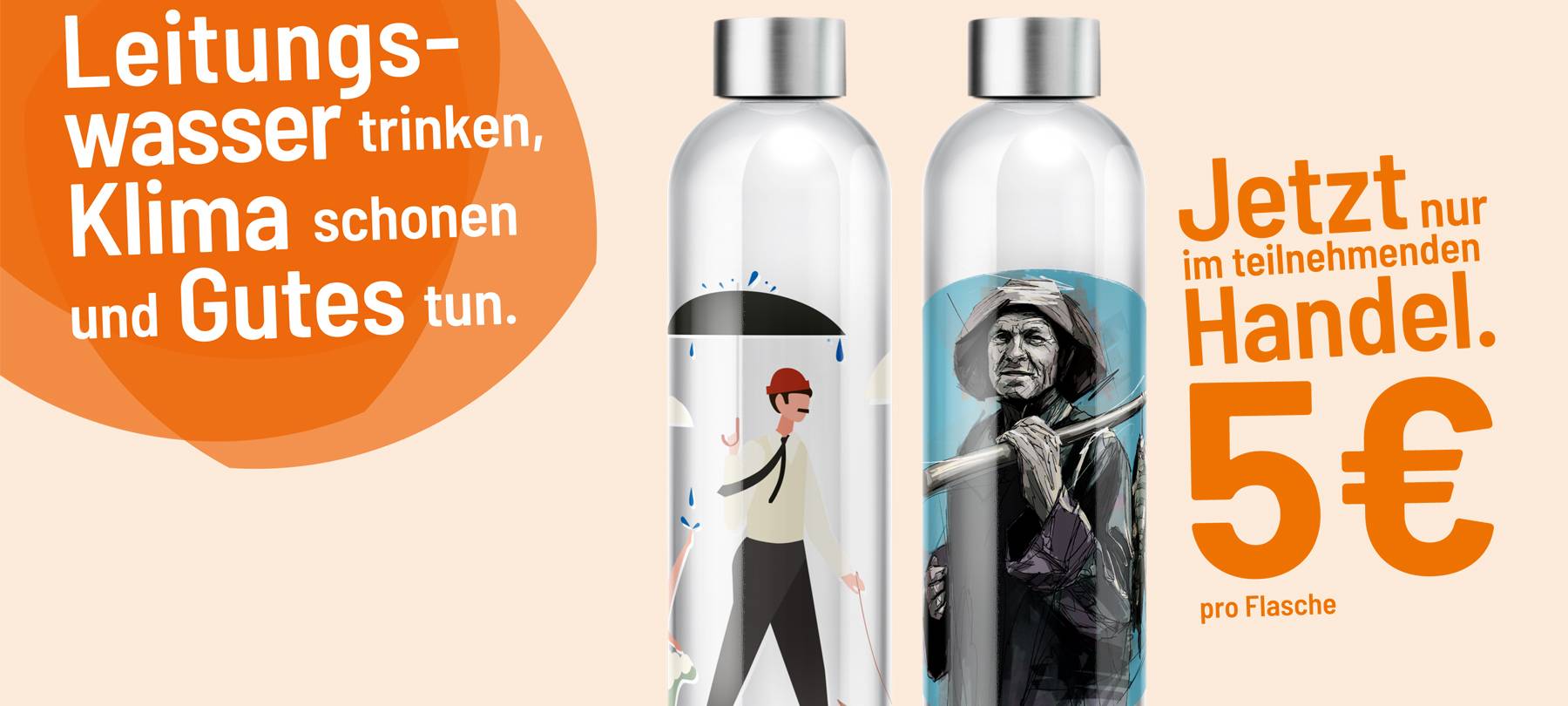 Trinkt mehr Leitungswasser!