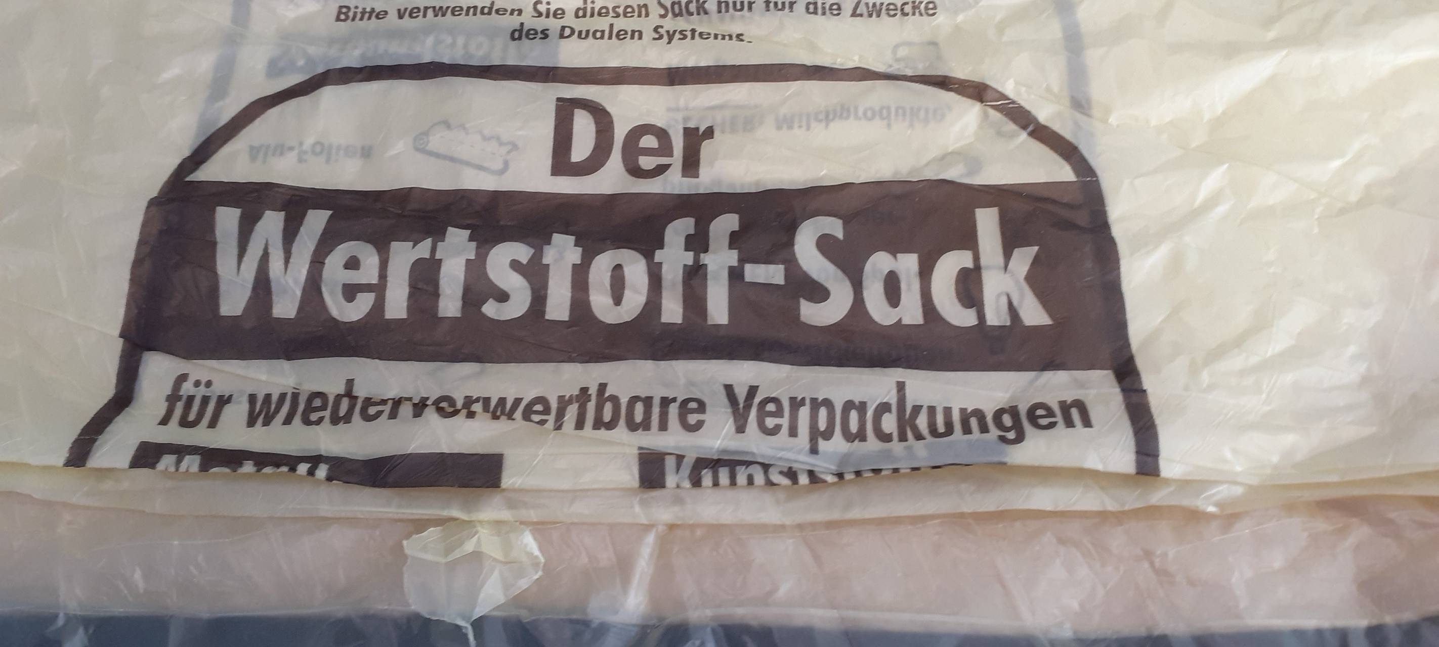 Gelbe Säcke werden knapp