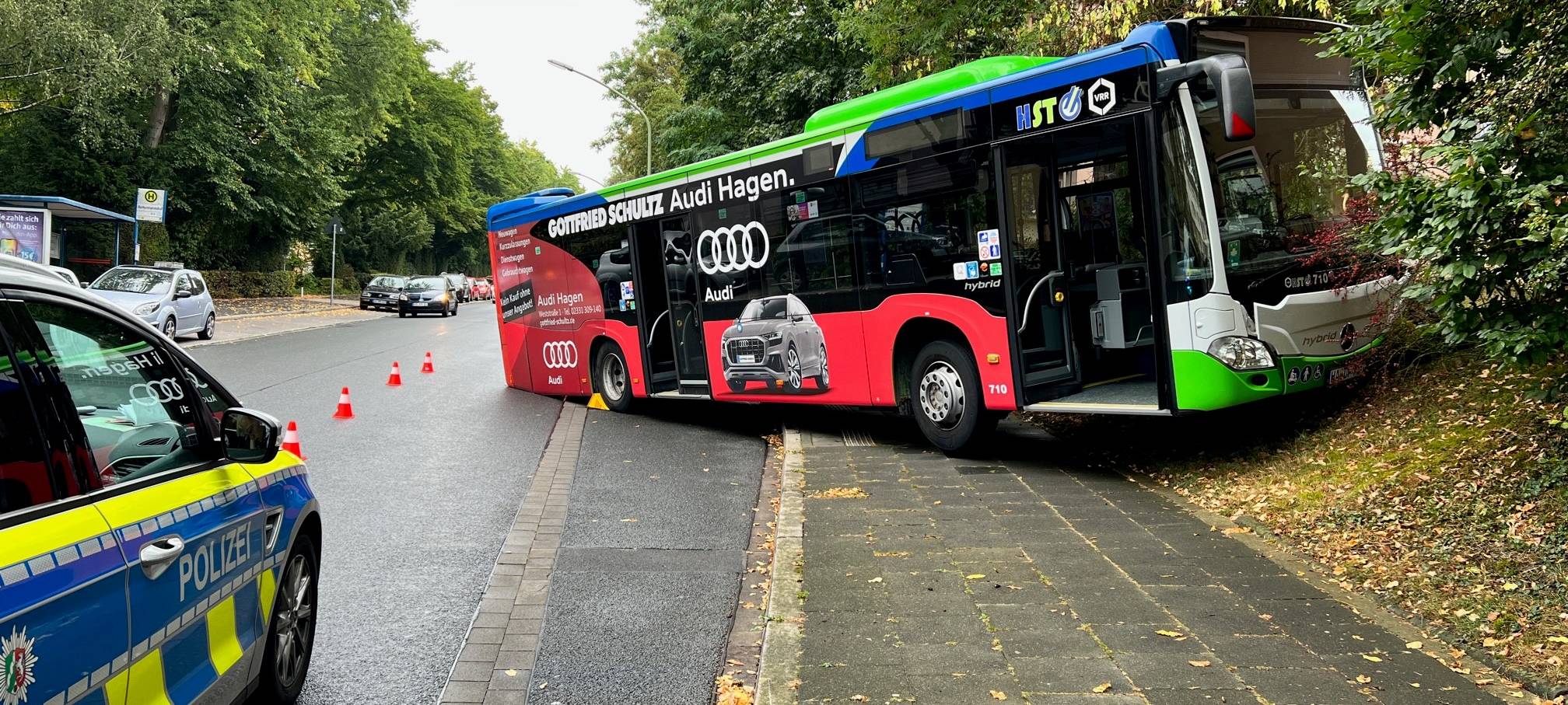 Bus rollt einfach los