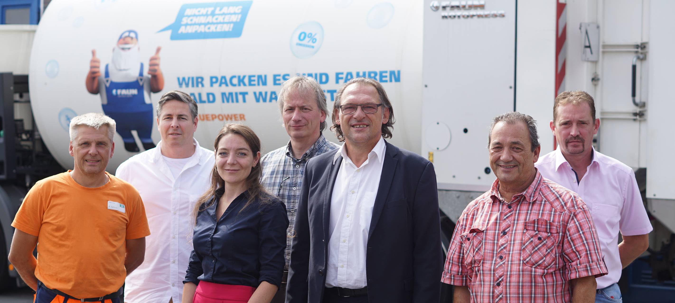 Messfahrzeuge für den HEB