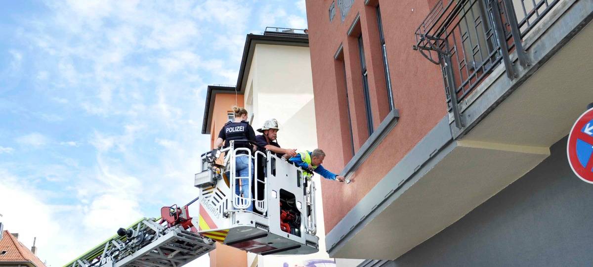 Wo ist das Baugerüst?