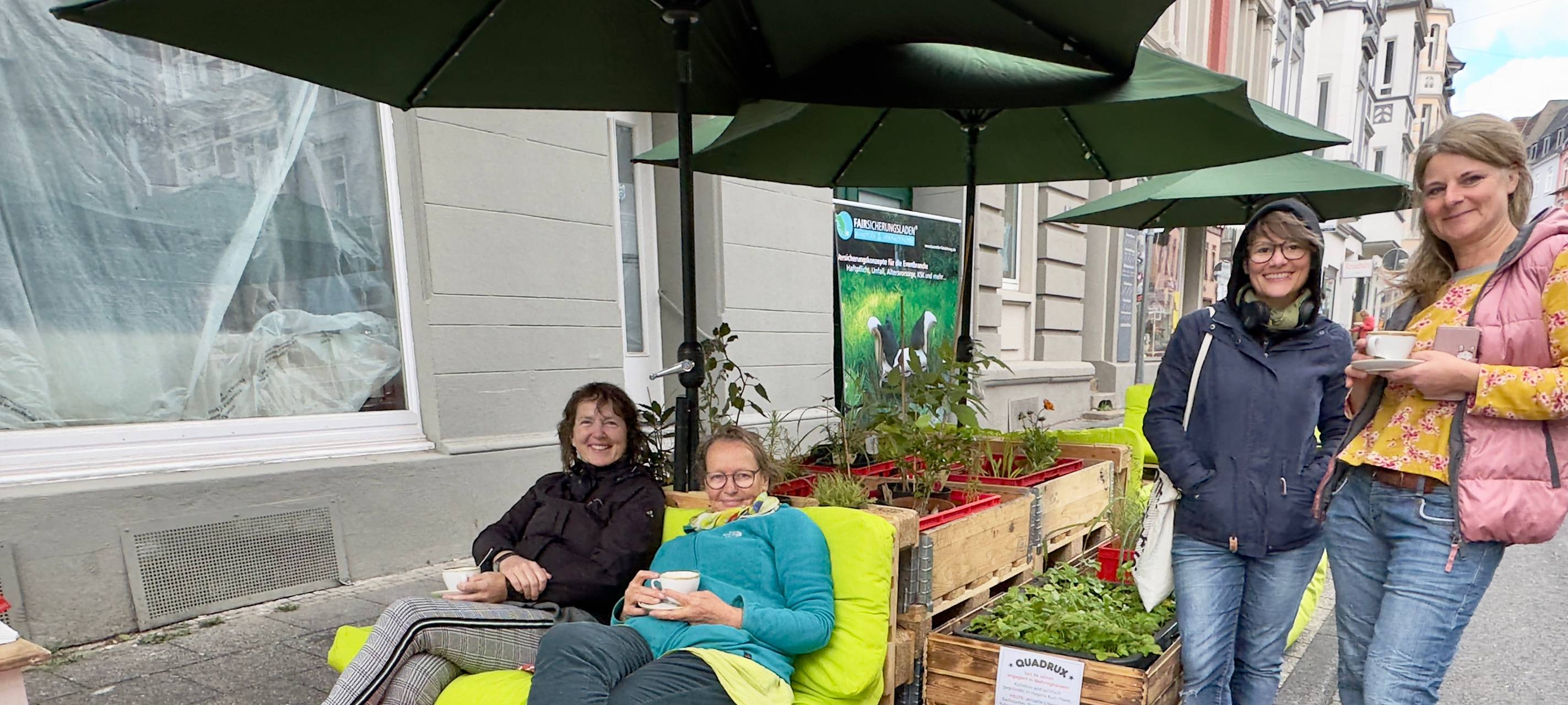 Klimastreik und Parking Day