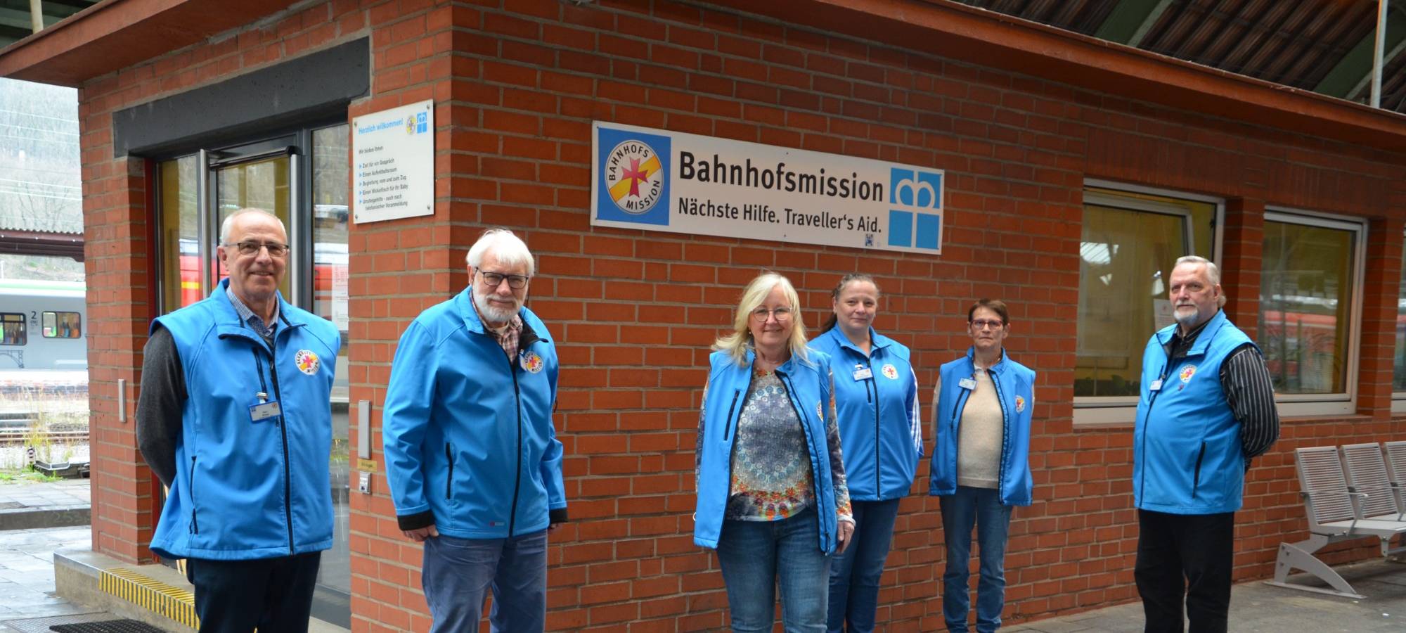 Unterstützung am Gleis