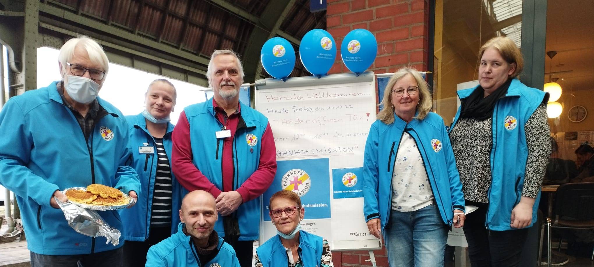 Bahnhofsmission feiert Comeback