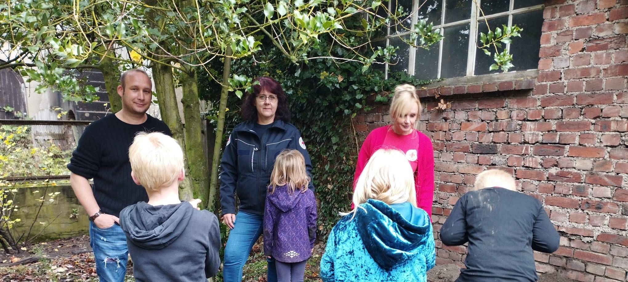 Kinder erschaffen eine grüne Oase