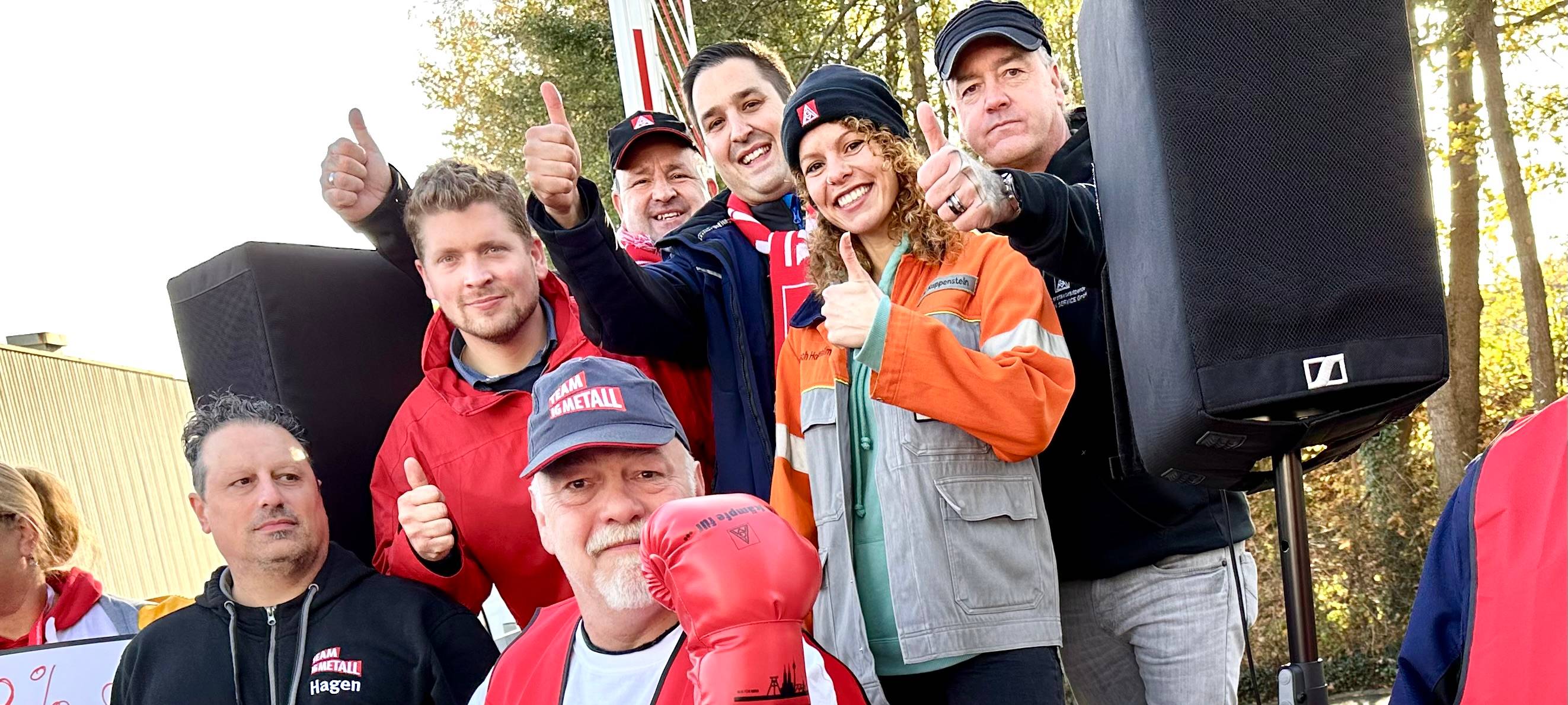 Warnstreik heute bei Schmiedag