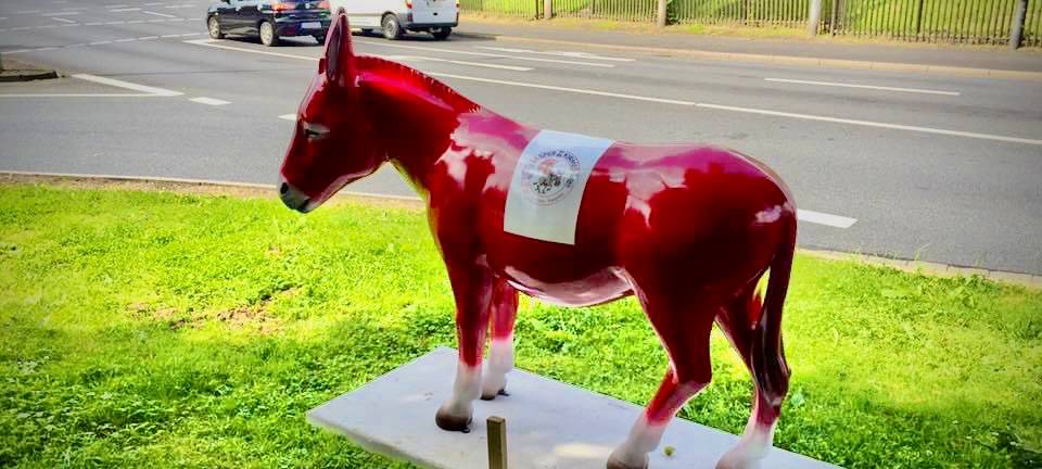 Esel geklaut-Symbolfigur fehlt