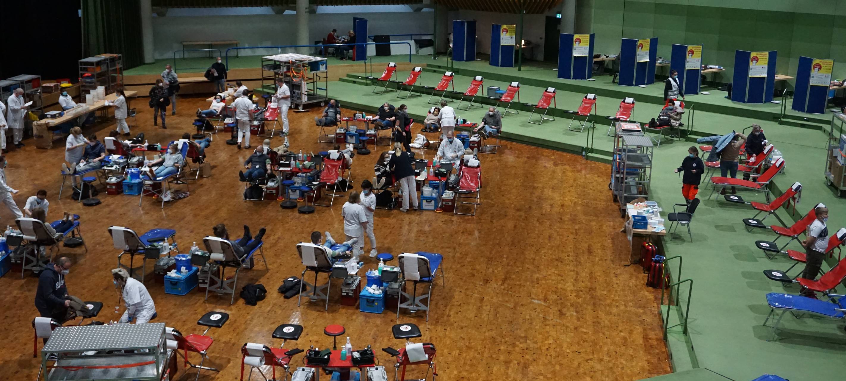 Blutspendemarathon wie wars?