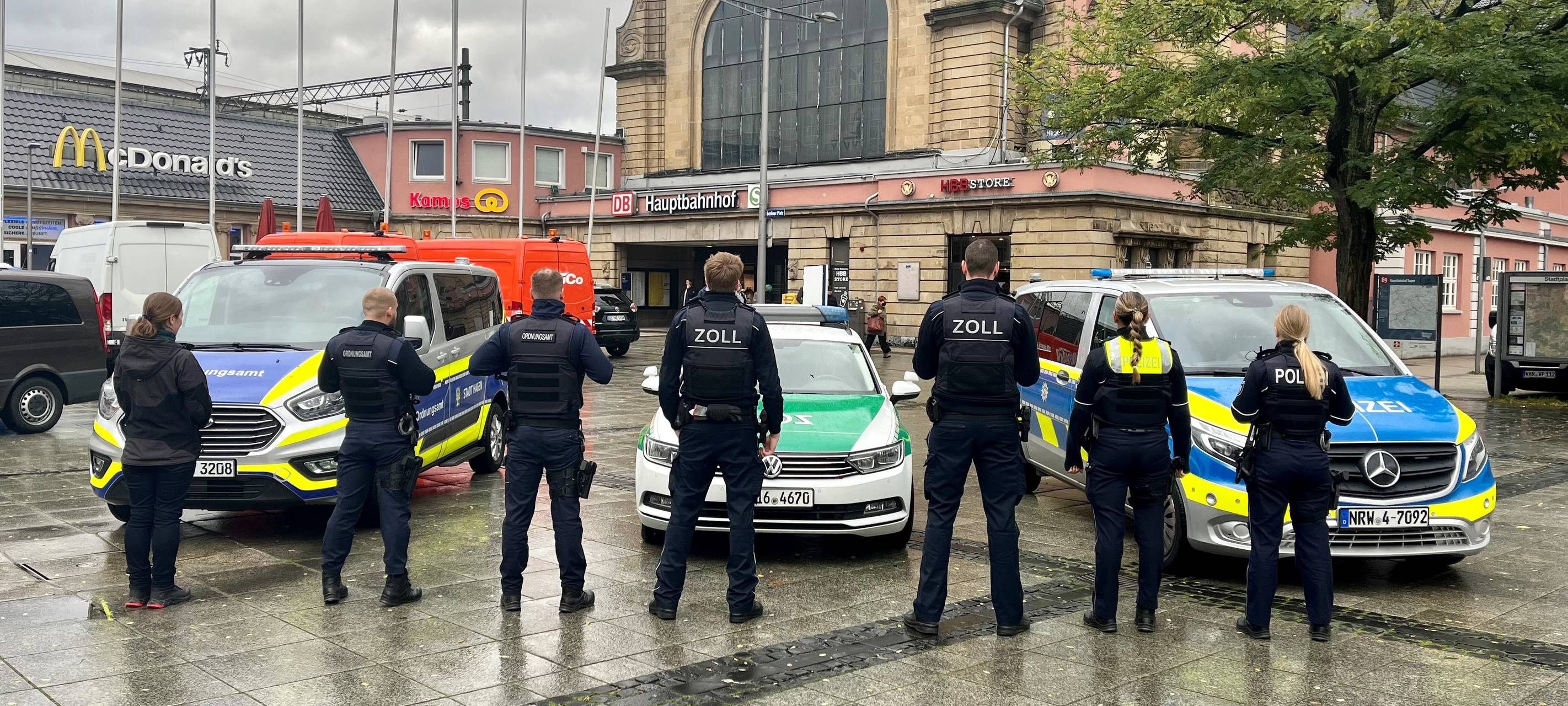 Sondereinsatz auf dem Weihnachtsmarkt