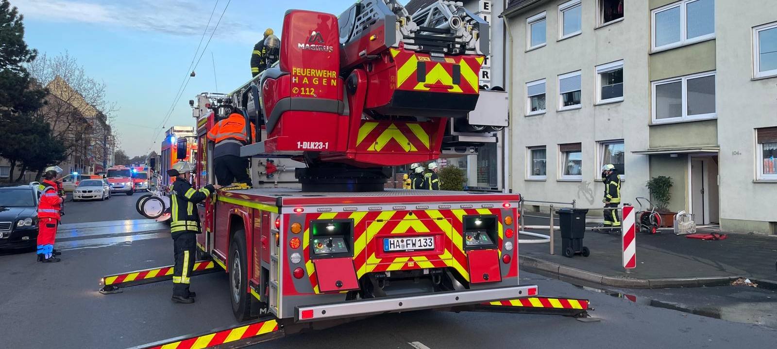 Wohnungsbrand in Altenhagen