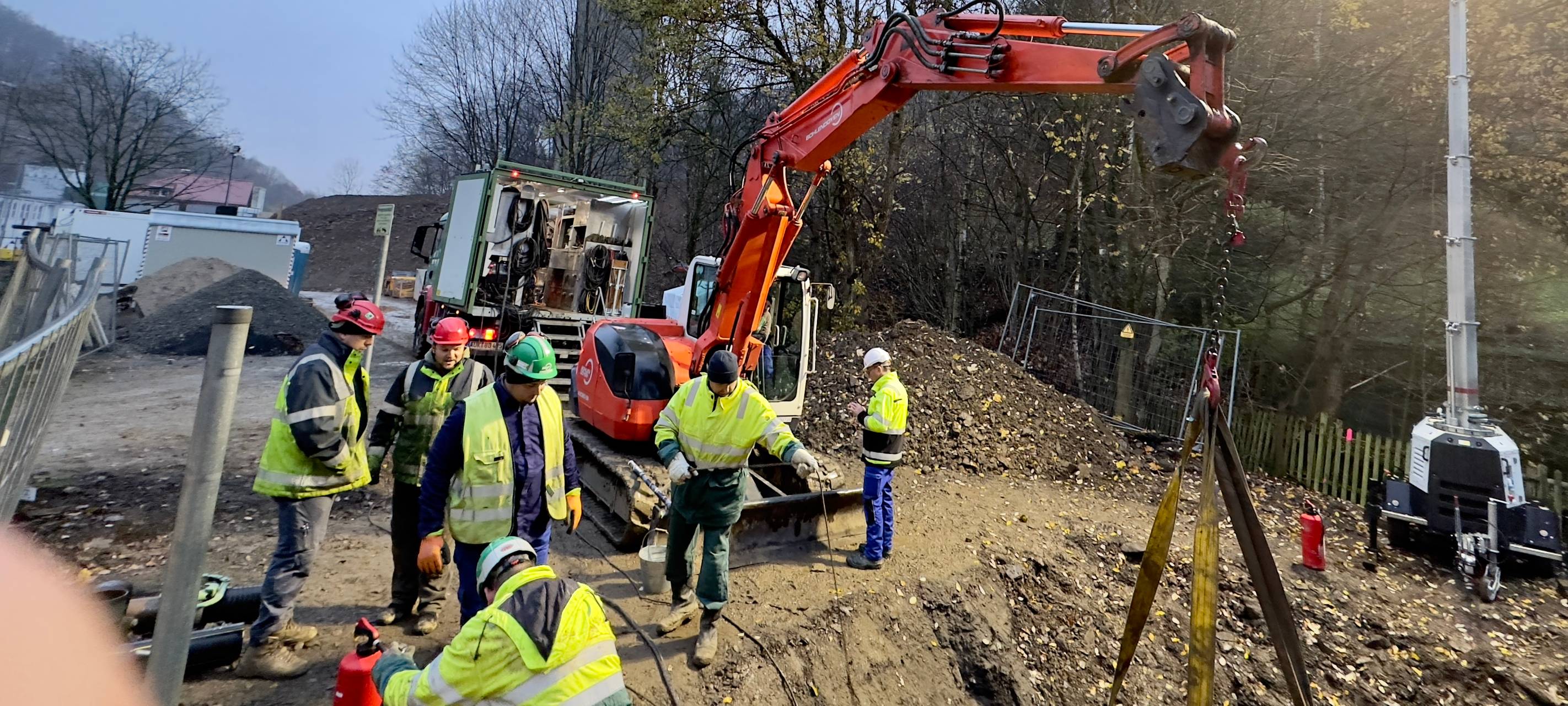 Stauschau in Lüdenscheid