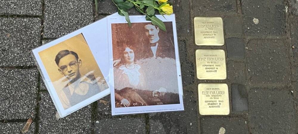 Stolpersteinverlegung