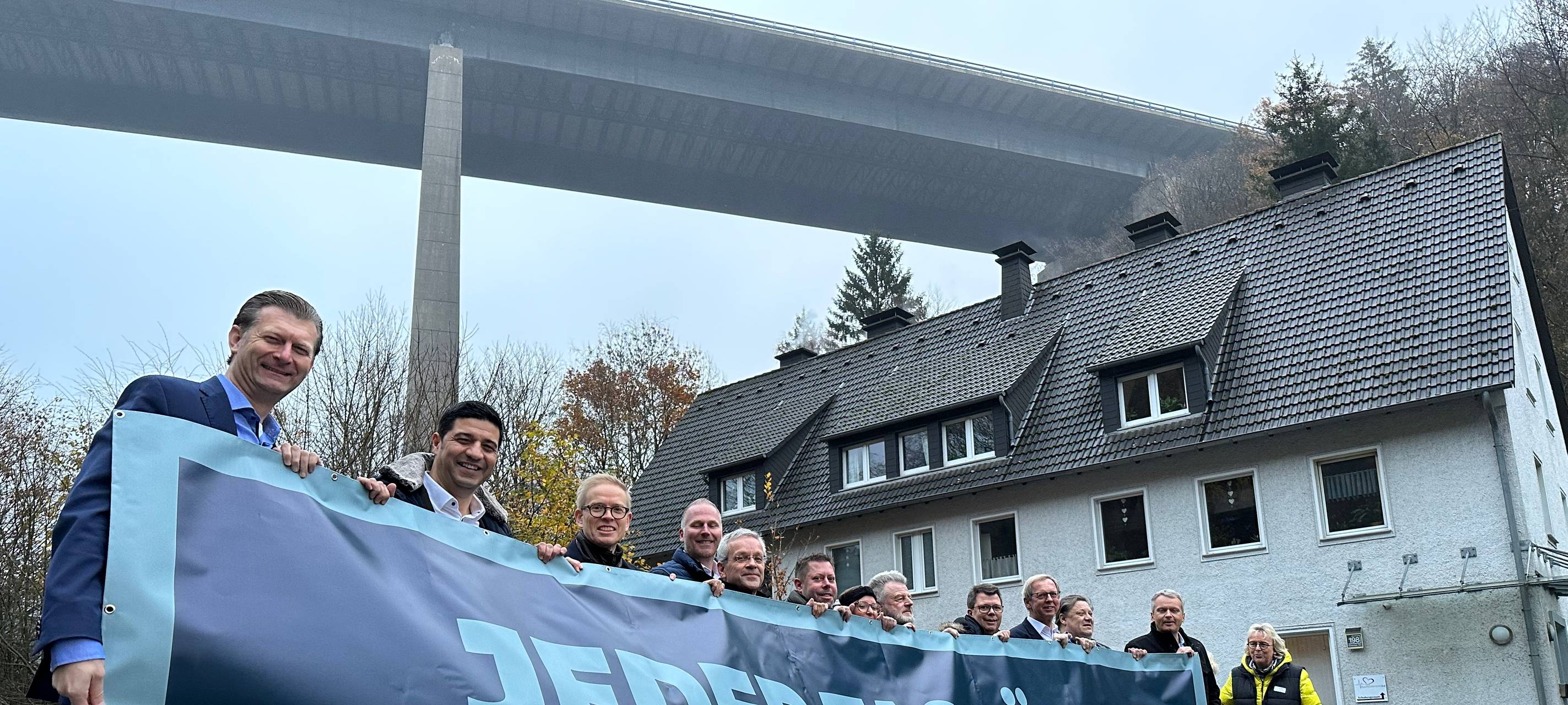 Stauschau in Lüdenscheid