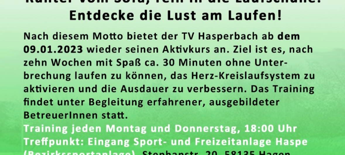 Laufen für Einsteiger