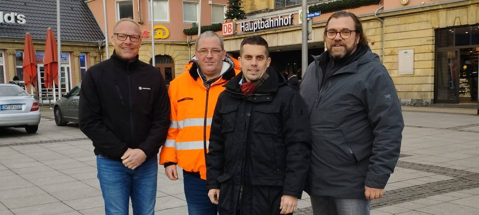Neue LED-Leuchten am HBF