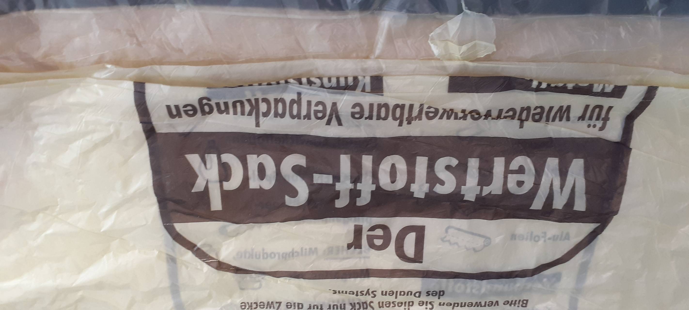 Mangelware: Gelbe Säcke