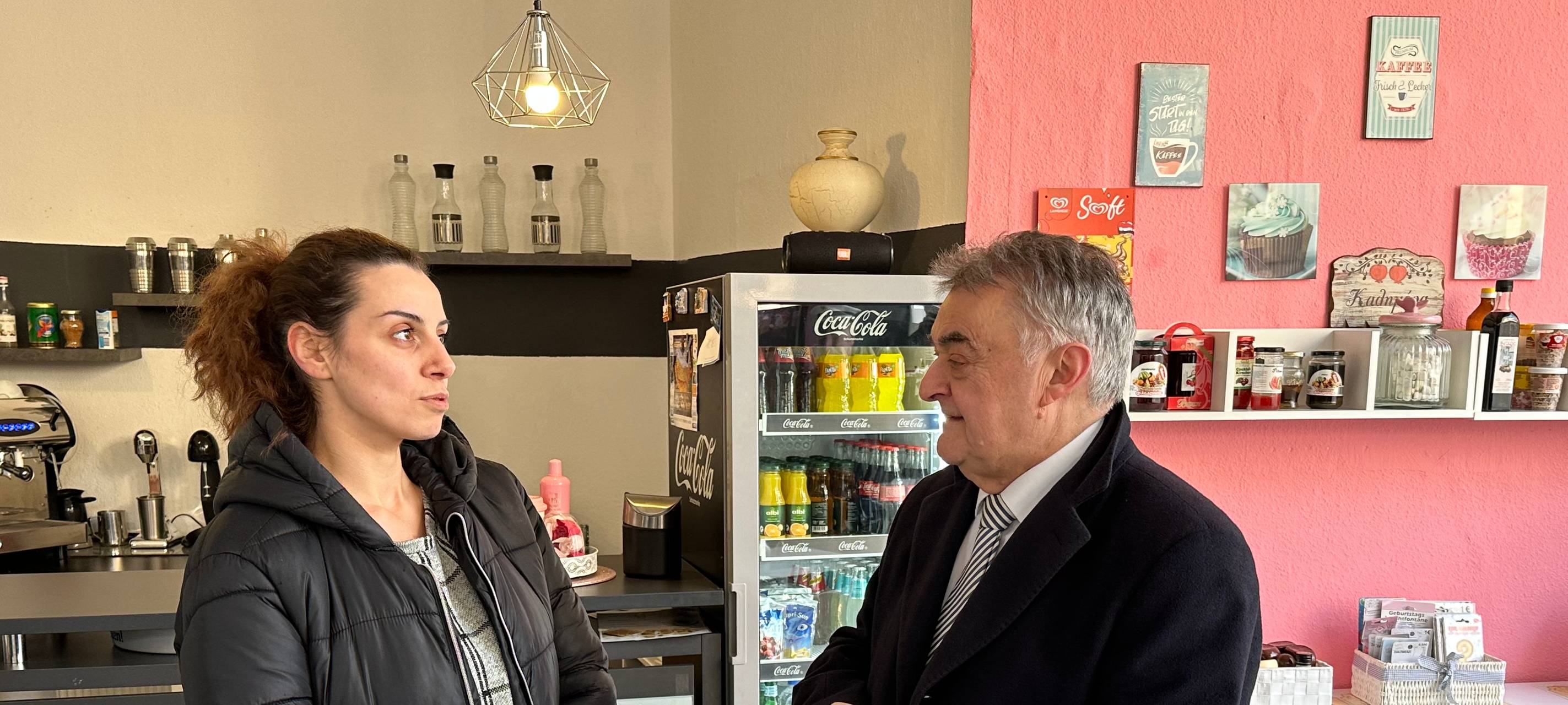 Der Besuch des Ministers...