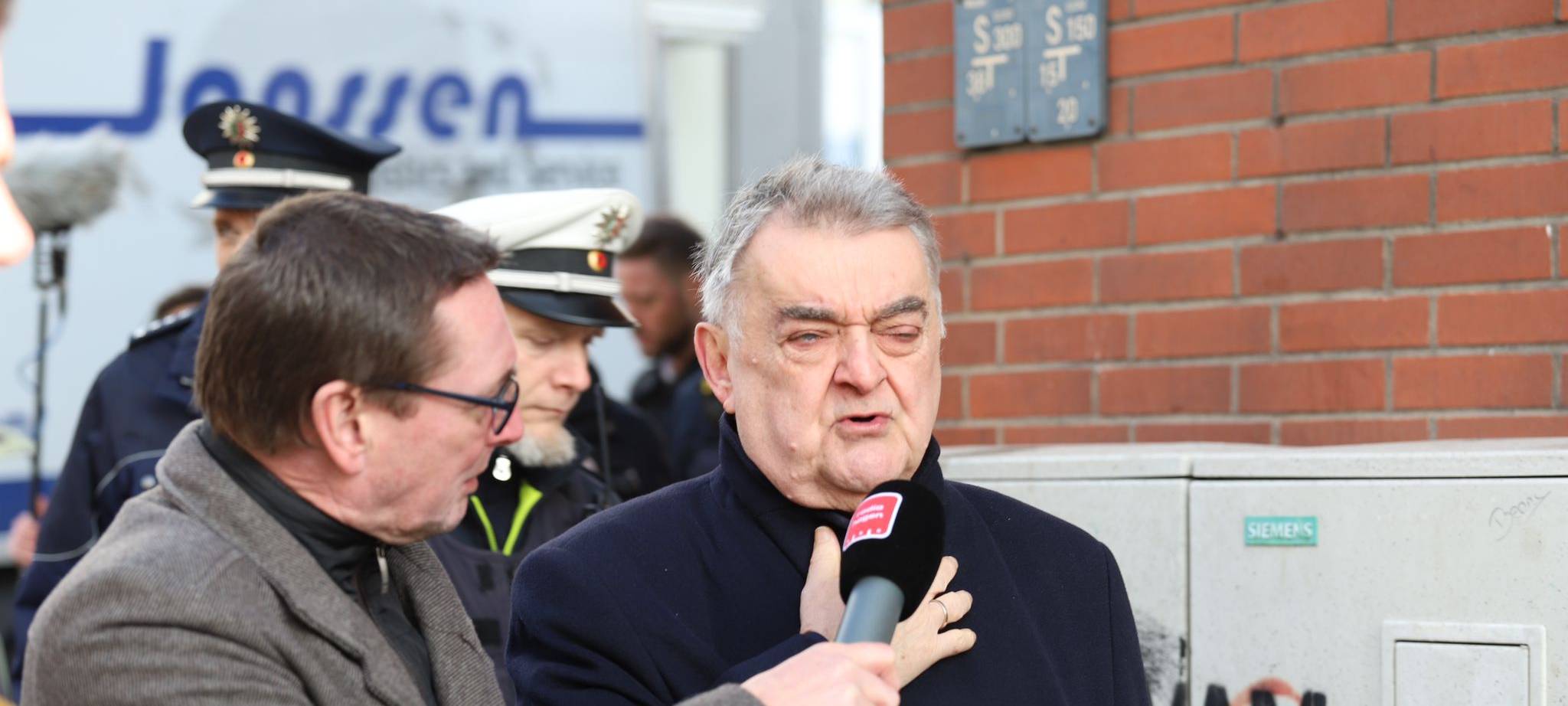 Der Besuch des Ministers...