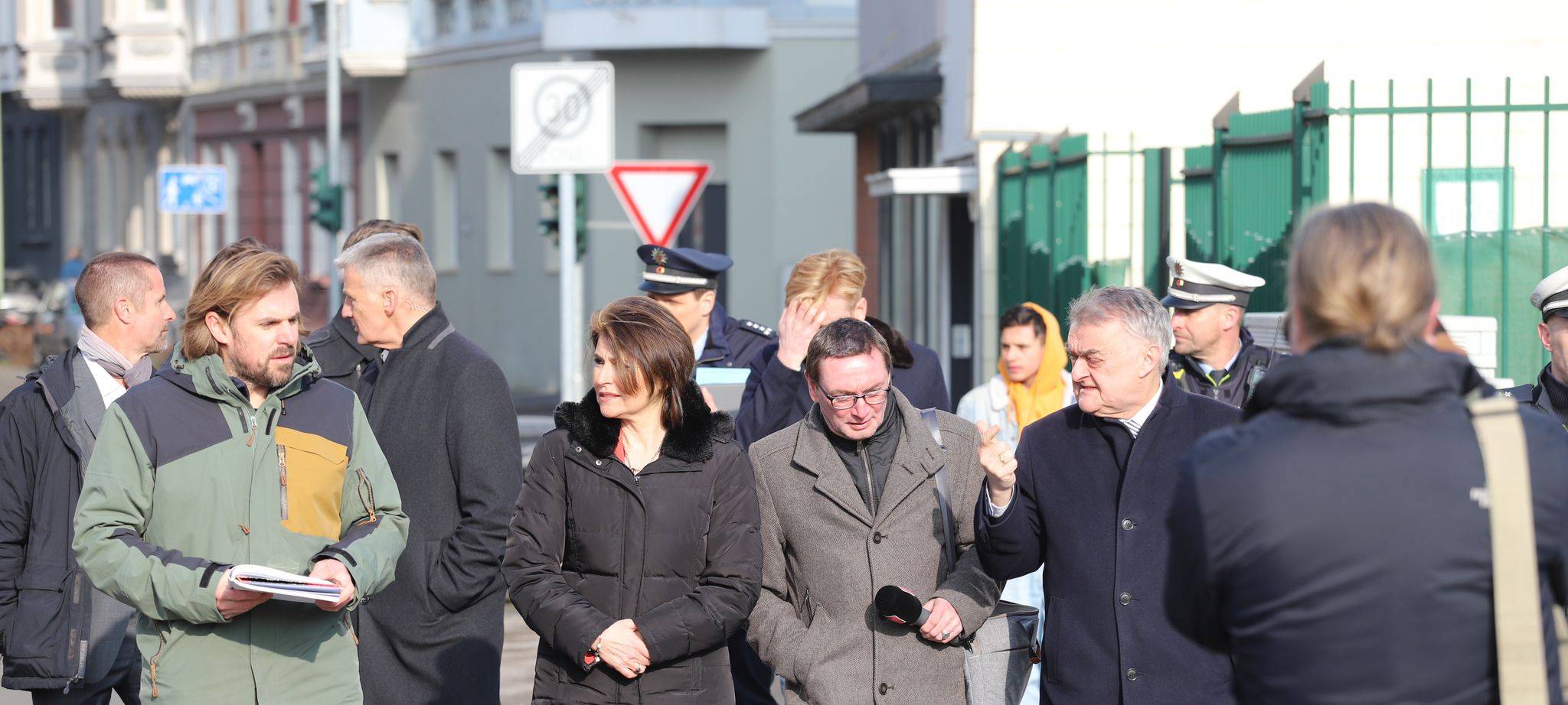 Der Besuch des Ministers...