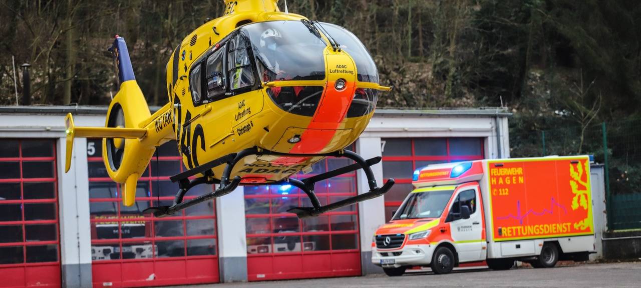 Schwerer Unfall auf der B54