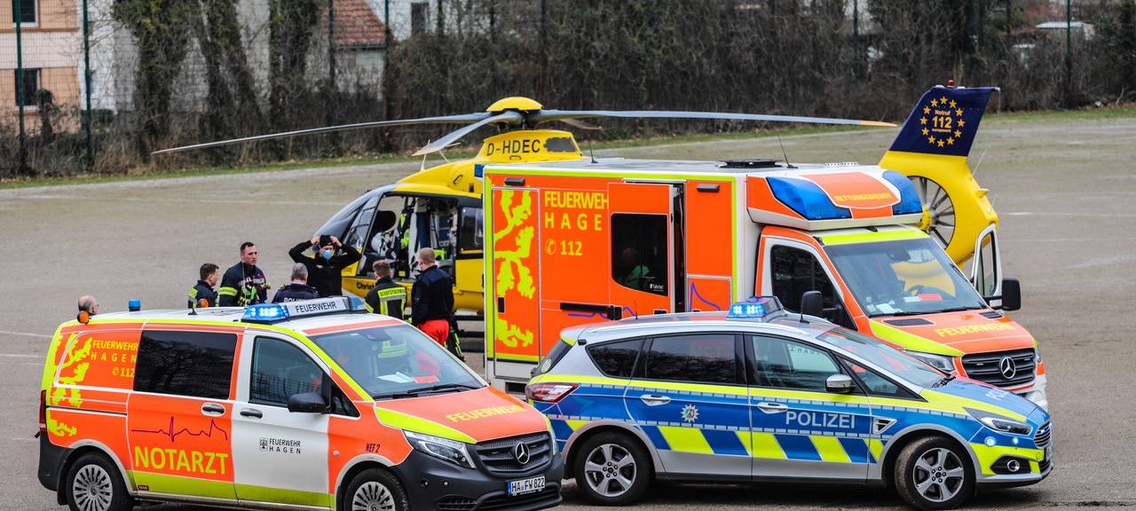 Kind bei Sturz schwer verletzt