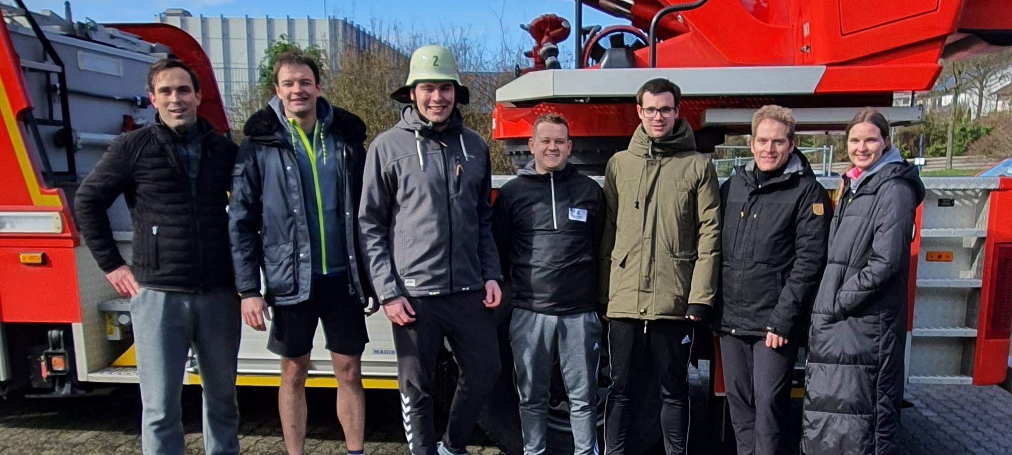 Felix bei der Feuerwehr