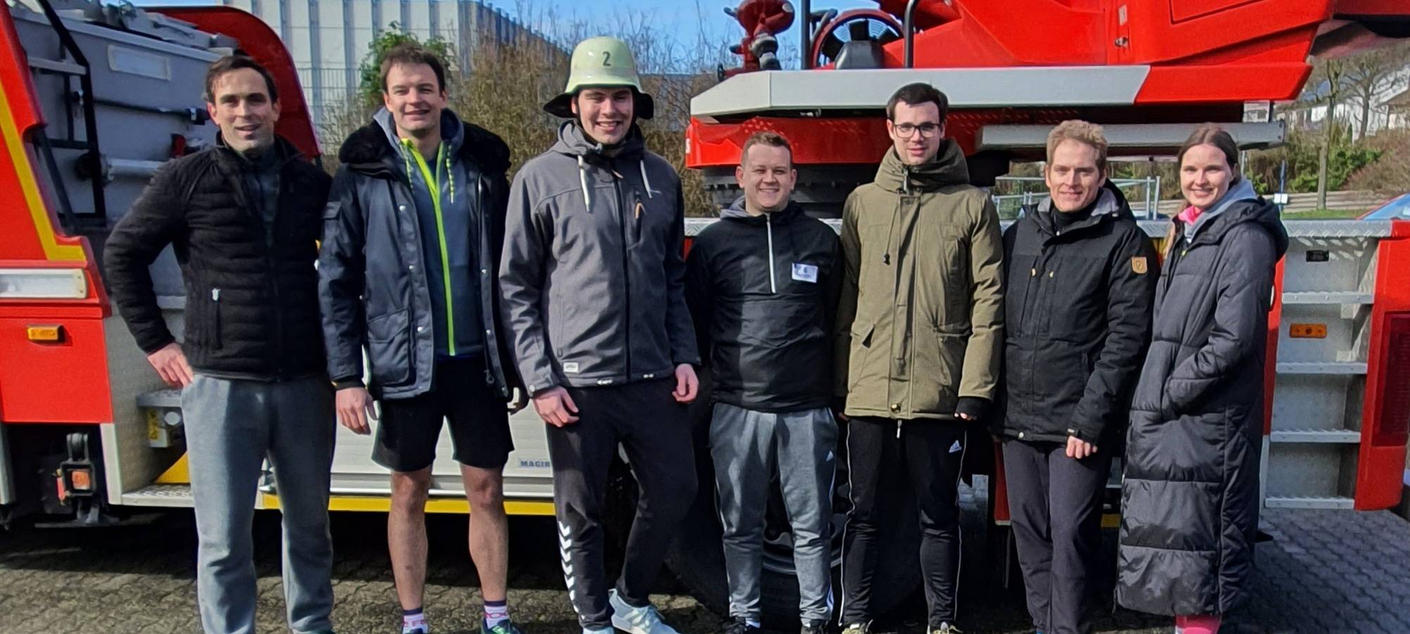 Felix bei der Feuerwehr