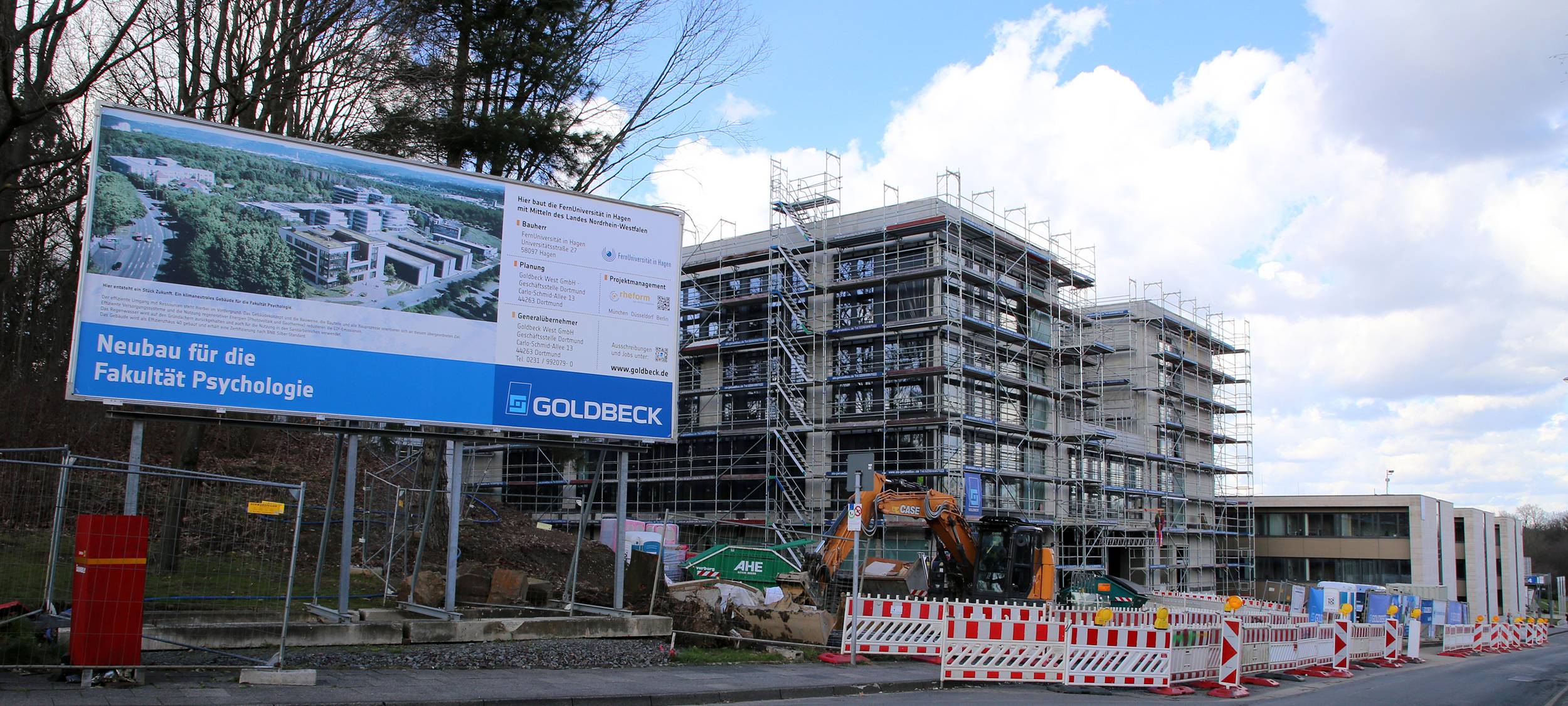 Richtfest an der Fernuni