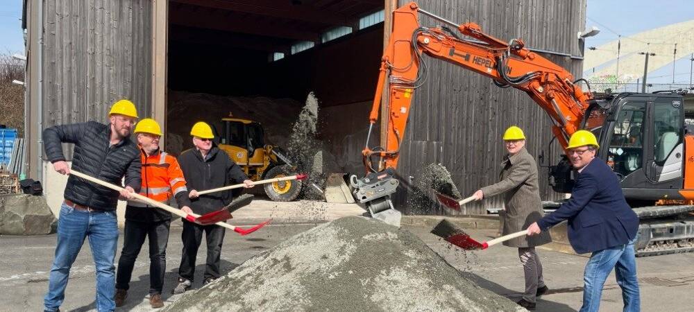 HEB erweitert Salzlager und Winterdienstbereich
