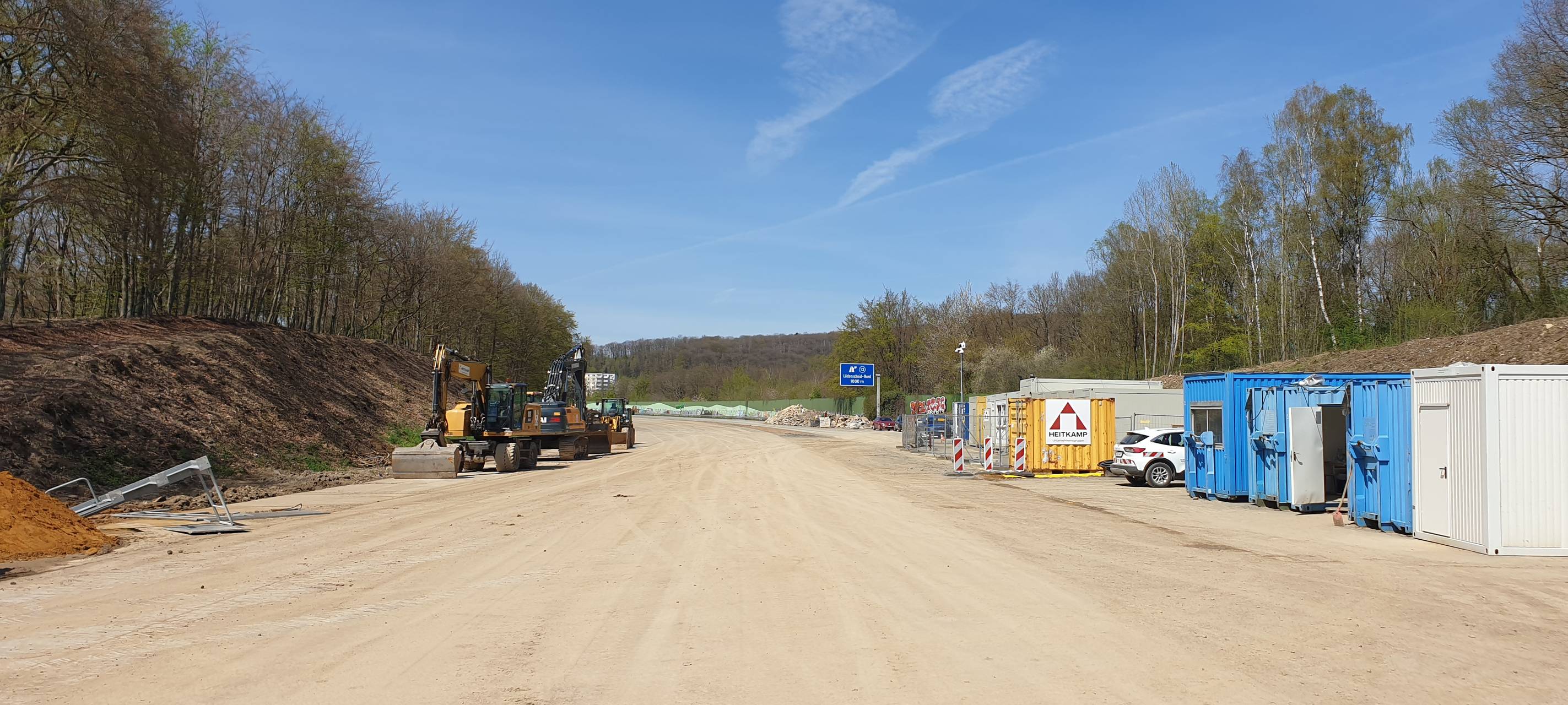 Die komplette Spreng-Ladung hier bei uns