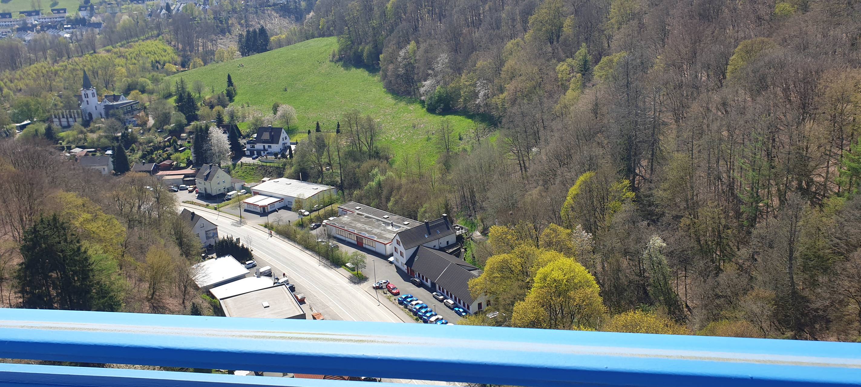 Die komplette Spreng-Ladung hier bei uns