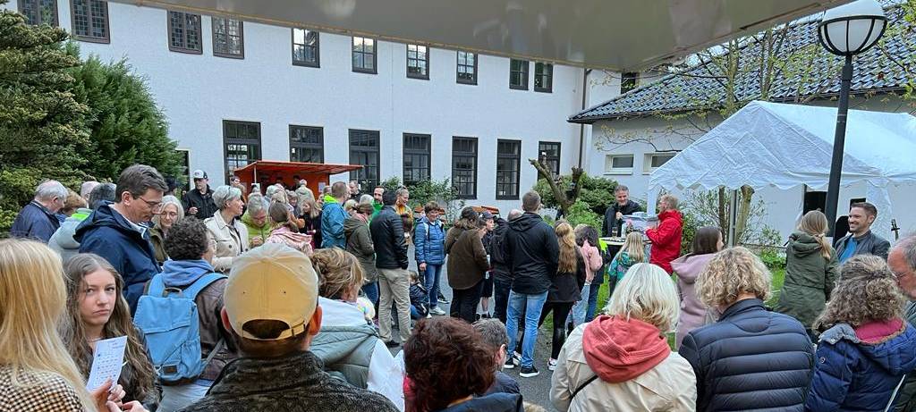 Feiern für die Vorhaller Palette