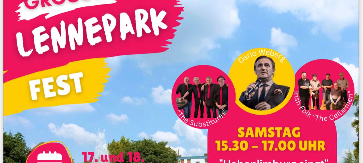Lenneparkfest am Wochenende