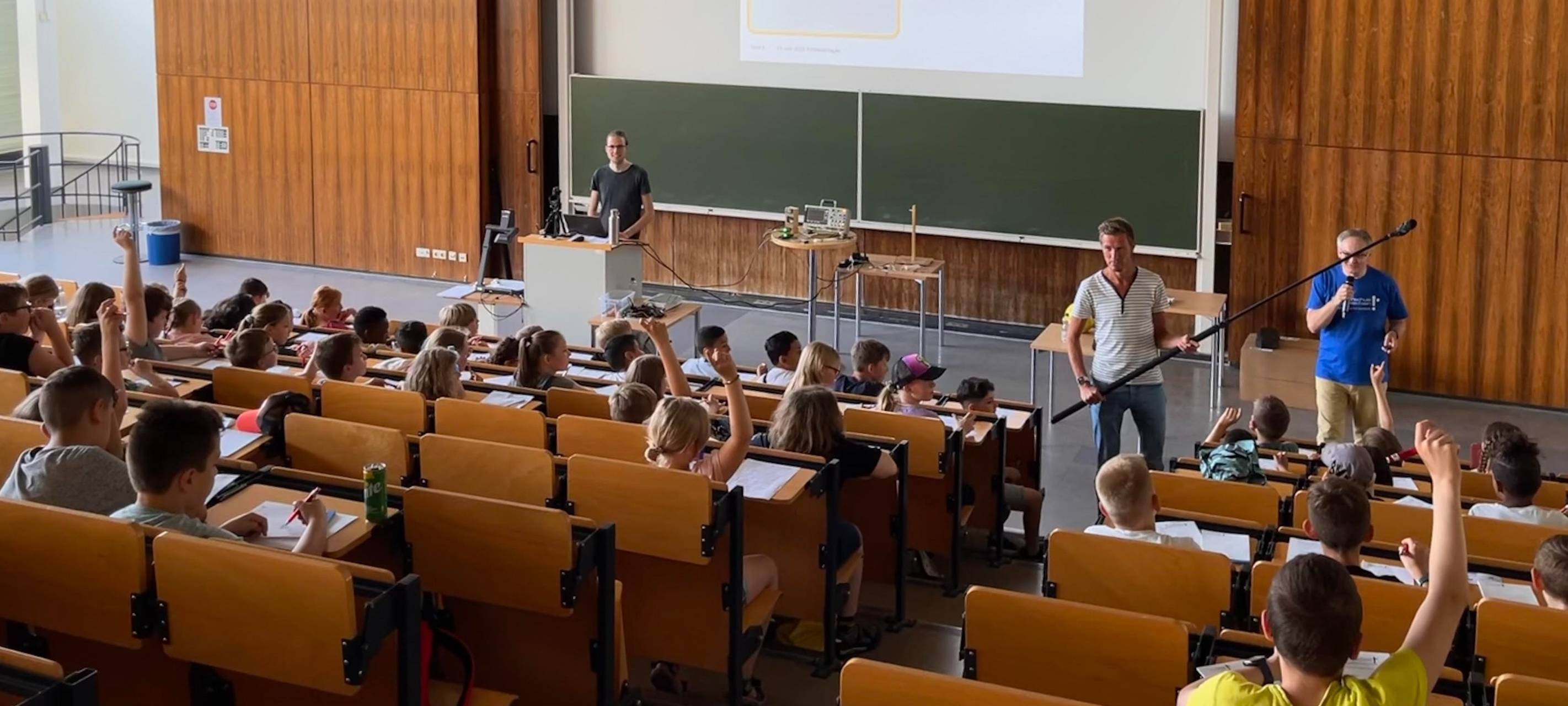 Kinderuni-Vorlesung an der Fachhochschule Südwestfalen