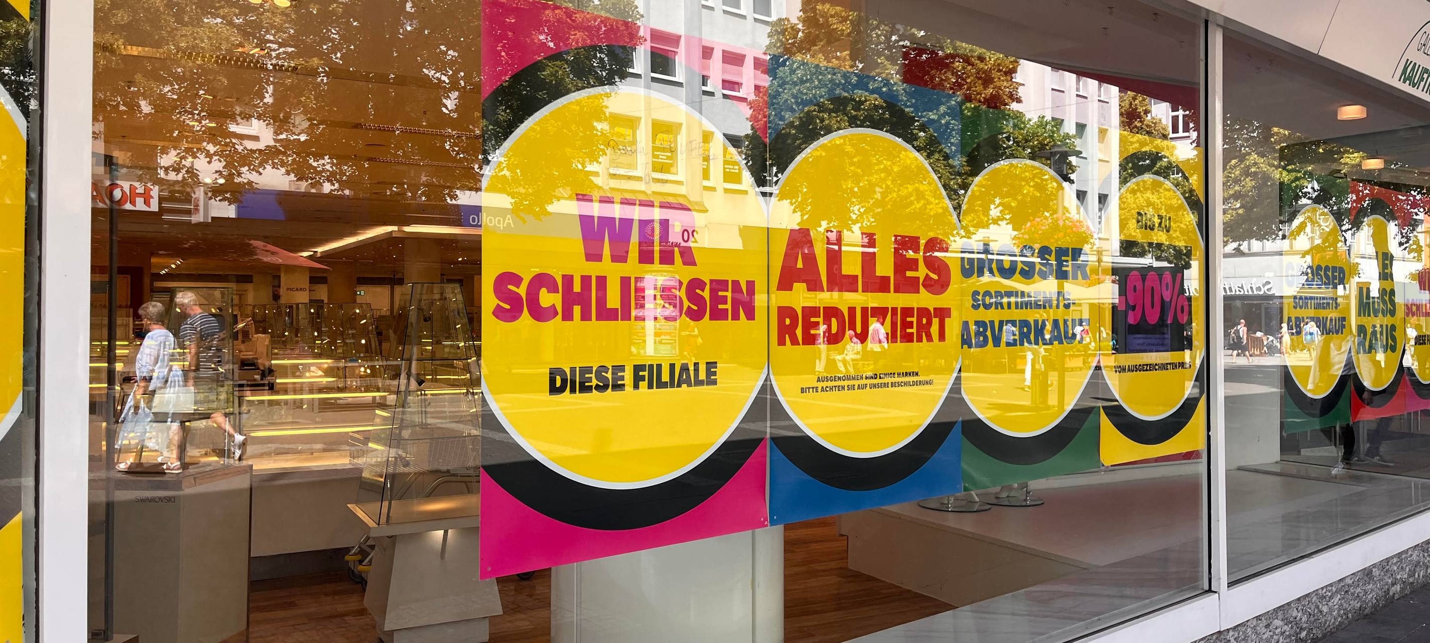 Lage um Galeria Kaufhof