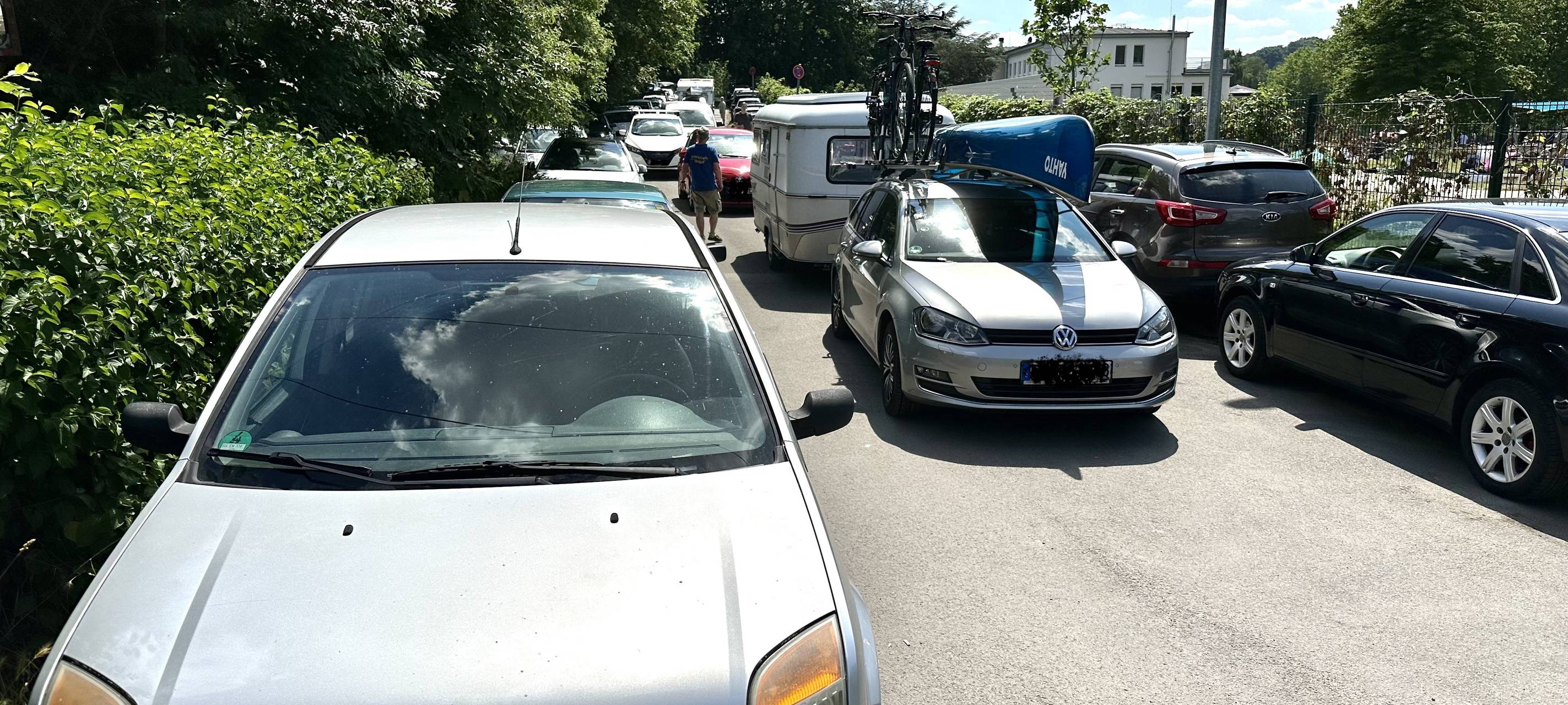 Rücksichtloses Parken