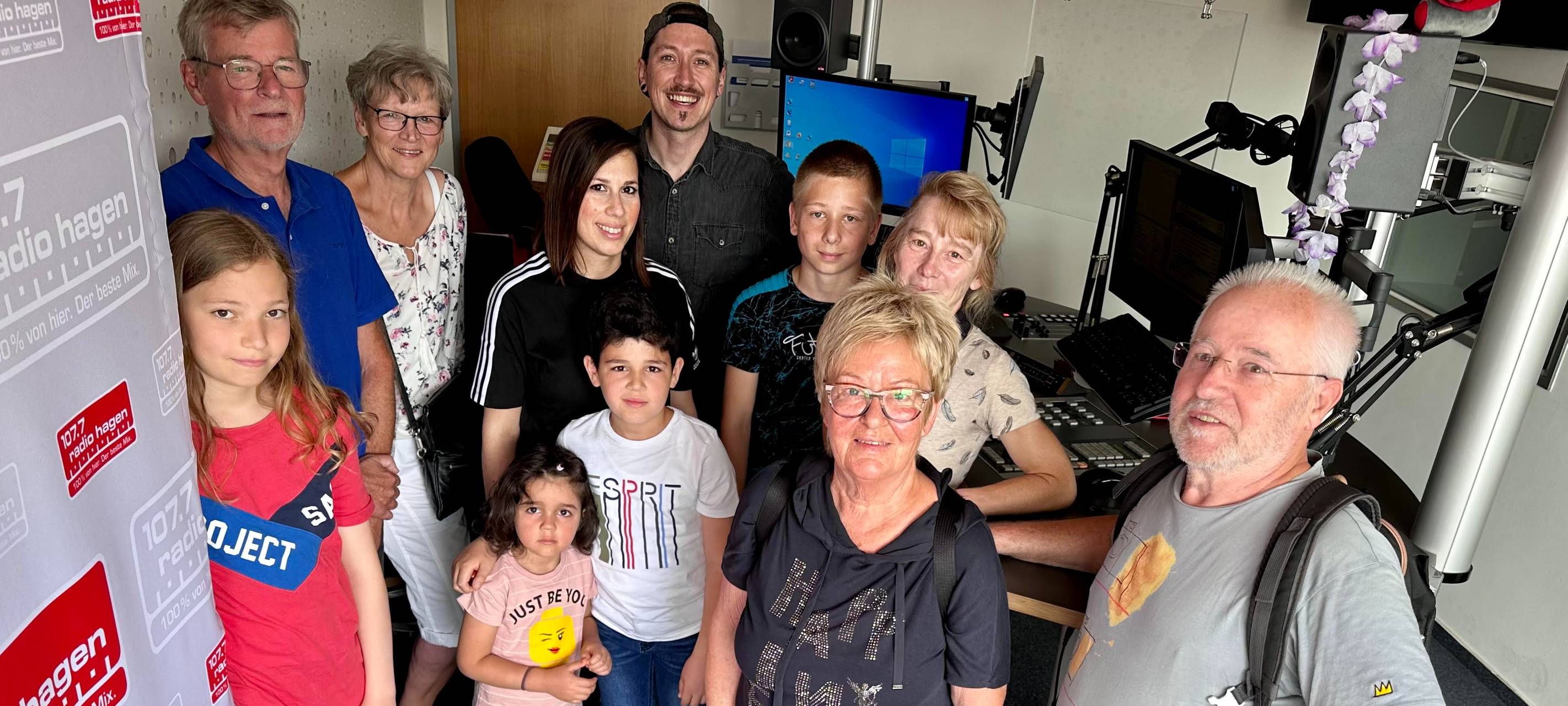 Studioführung im Rahmen des Urlaubskorbs