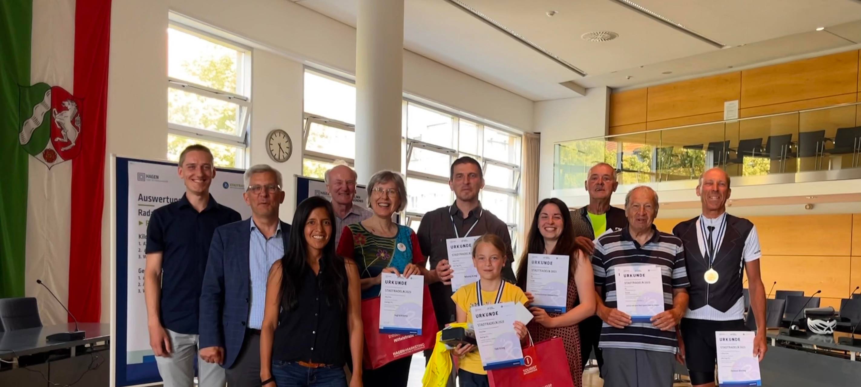 ,,STADTRADELN''- Ehrungen