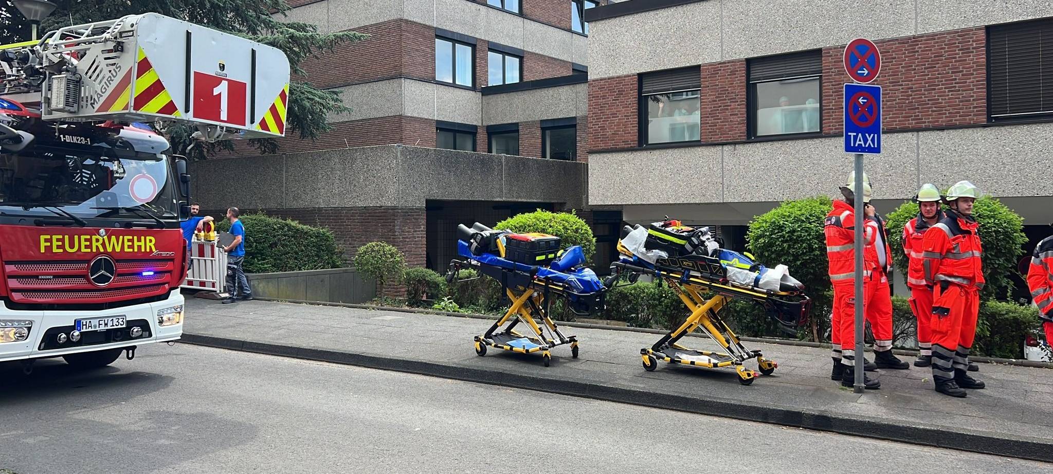 Ermittlungen zur Brandursache am Josefs-Hospital