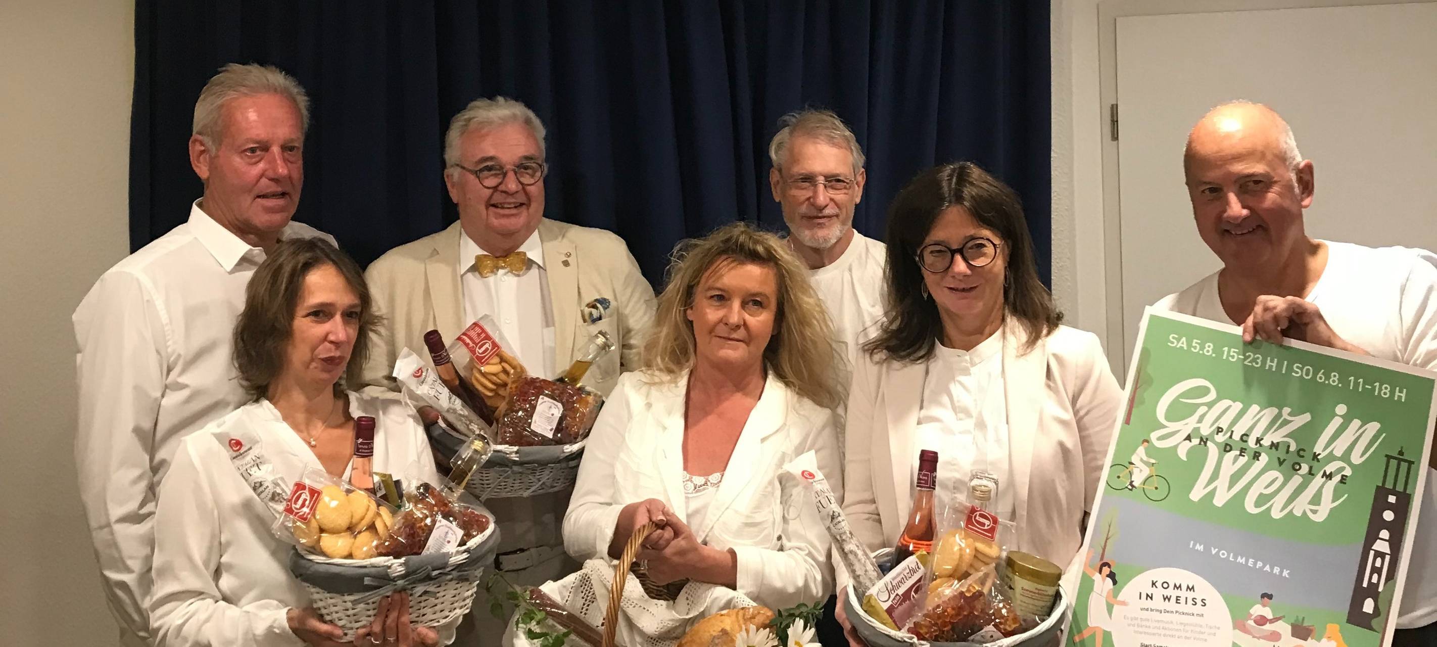 Ganz in weiss Anfang August