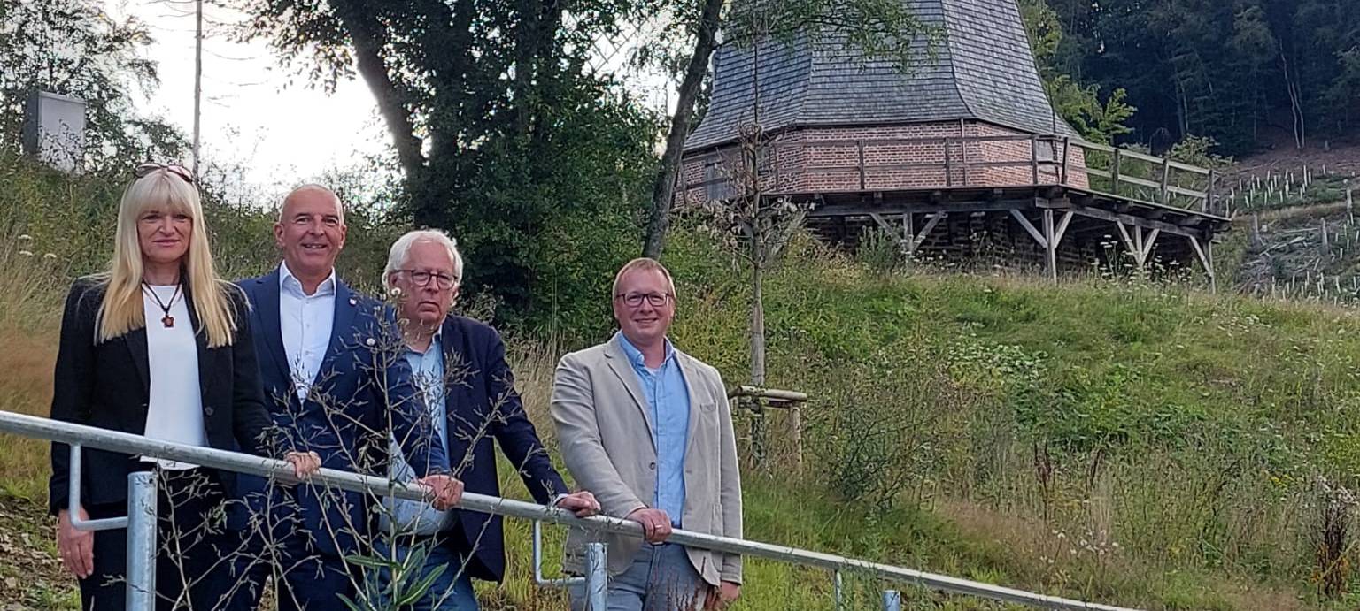 neuer barrierearmer Weg im Freilichtmuseum