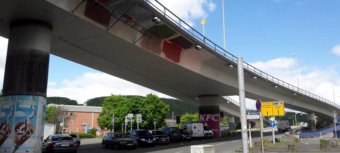 Sanierungsarbeiten auf der Altenhagener Brücke