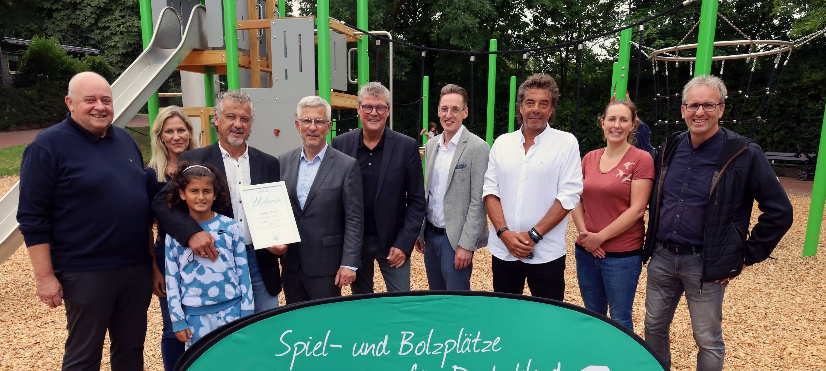 Spielplatz in Haspe saniert