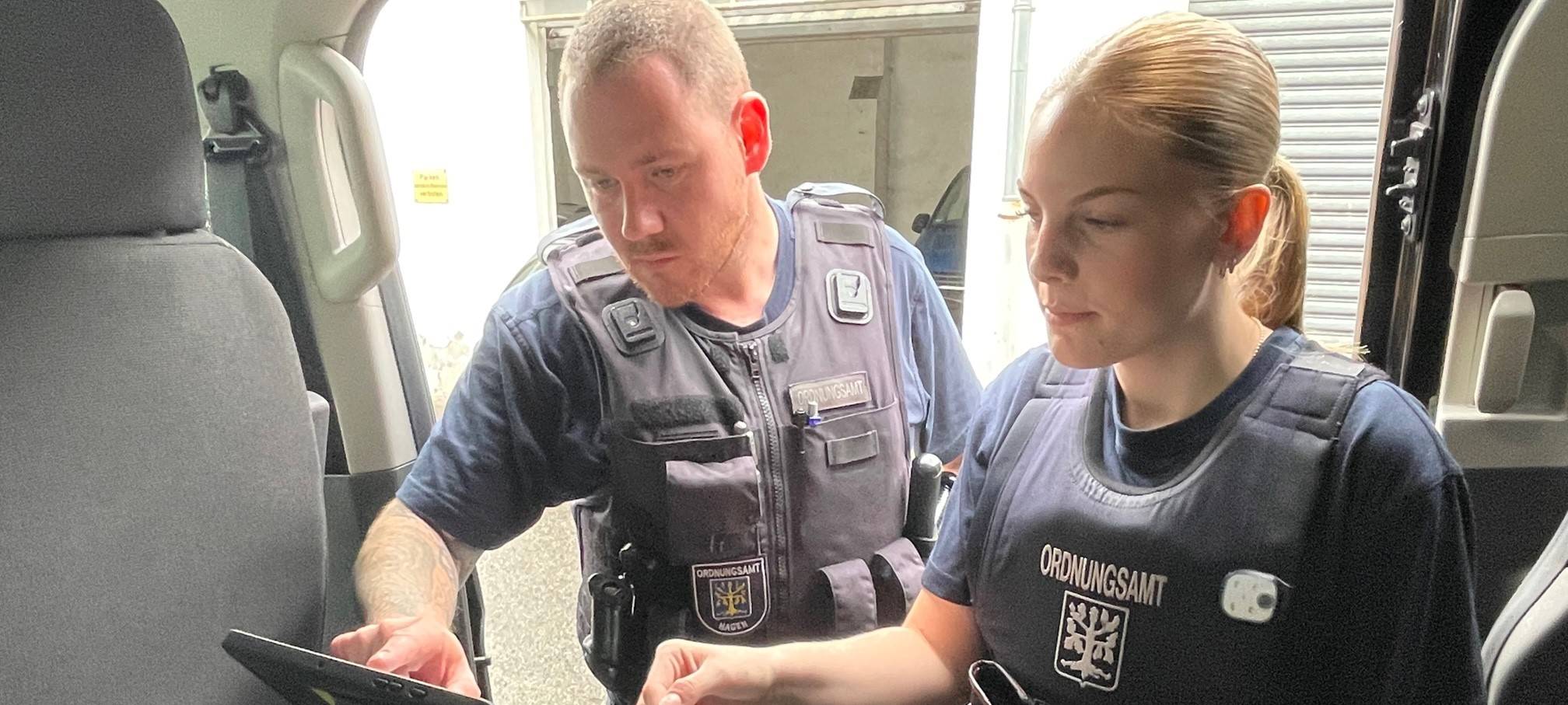 Hightech im Ordnungsamt