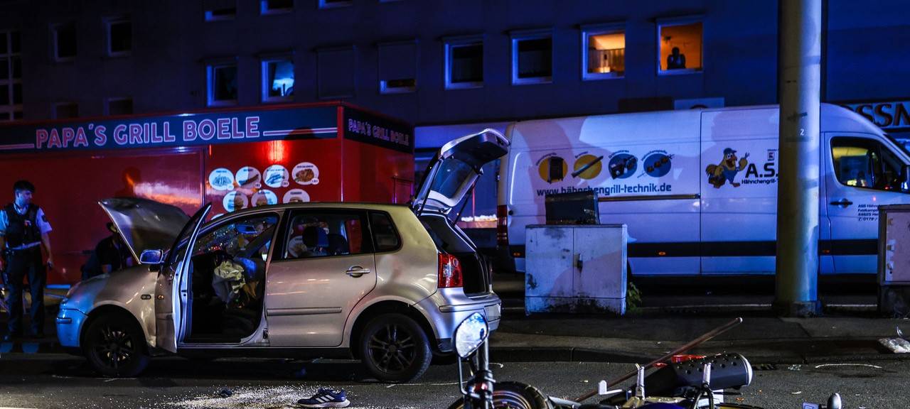 Unfall in Boele