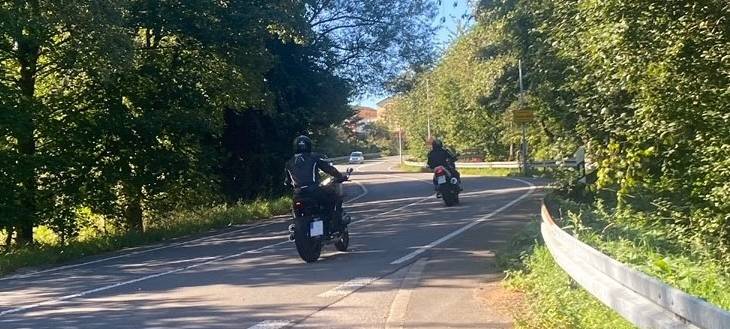 Durchfahrtssperre für Motorradfahrer